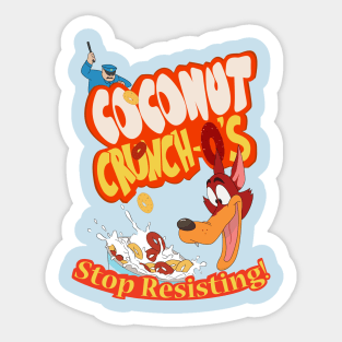 Coconut Crunchos Sticker